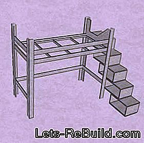 Costruisci il letto a soppalco - manuale di costruzione: costruisci