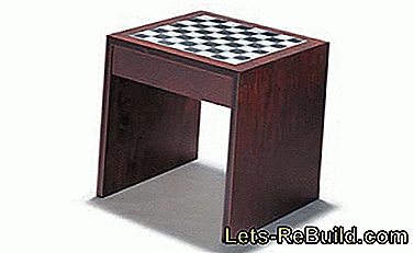 Bouw zelf de speltafel: bouwinstructies schaaktafel: bouwinstructies