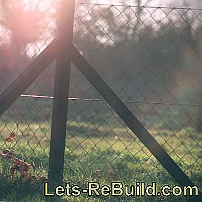 Construir valla y valla de jardín: postes