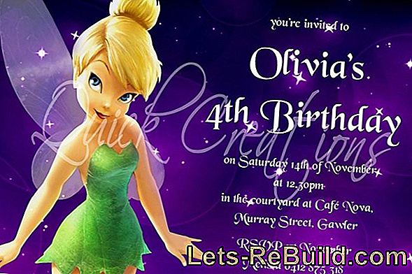 Tinker Invitation Cards For The Children'S Birthday