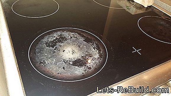 Remove a ceramic hob