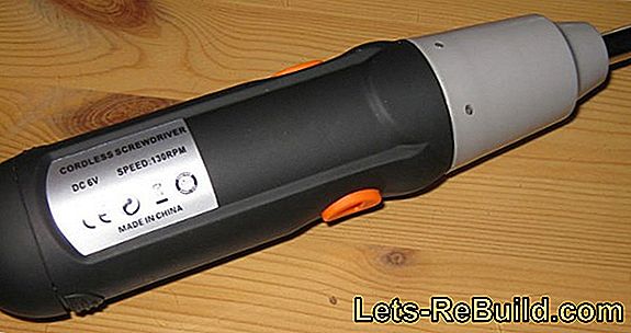 Cordless screwdriver - a small purchase advice