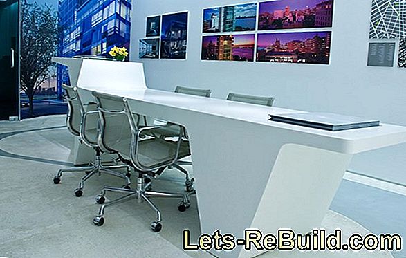 Desk: Design options for the worktop