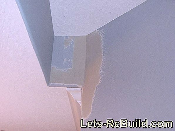Drywall in the corner