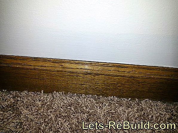 Paint floorboard - in 3 steps to the new paint