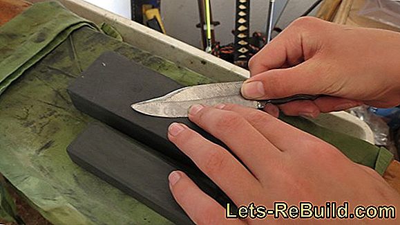 Sharpen knives regularly and in between