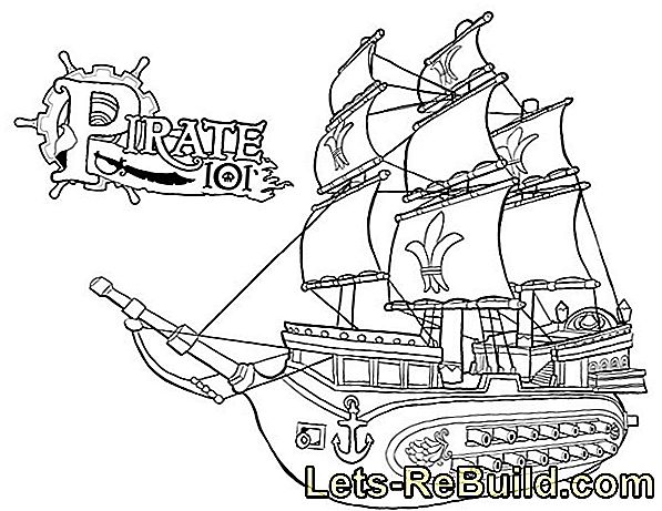 Pirate coloring