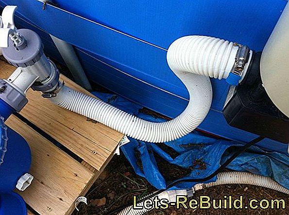 Connect a sand filter system