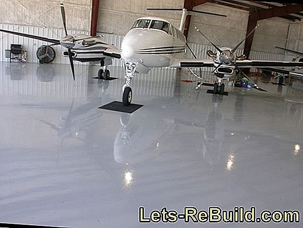 The right screed coating
