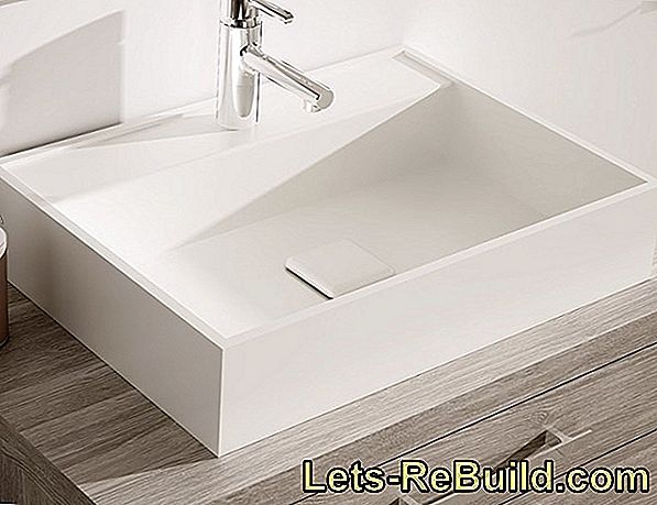 Las dimensiones para el lavabo están basadas en estándares.