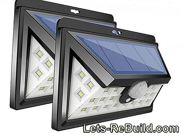 Comparación de luces solares 2018