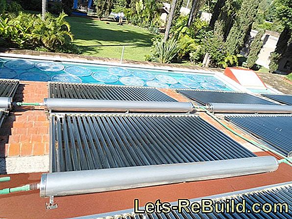 Calefacción solar para piscinas.