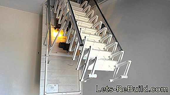 Installer un escalier de grenier escamotable