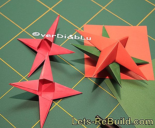 Stelle origami, stelle frastagliate e altre stelle 3D