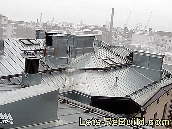 Ventilācijas flīzes Frankfurter Pfanne, ventilācija caur jumtu