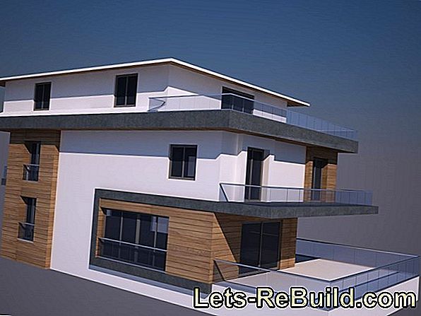 Düz çatı - teras için bir yer olarak ideal