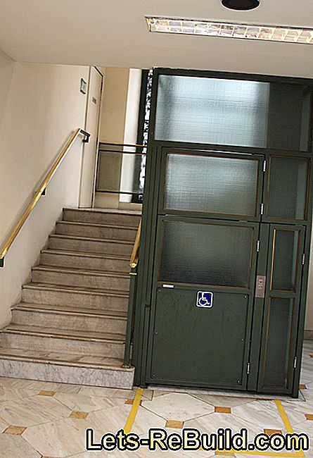 Ascenseur handicapé - ces dimensions sont requises